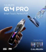 UWELL CALIBURN G4 PRO 咖哩棒電子煙主機套裝 | 850mAh大電量 G4 GPP倒灌系統 | 18W三段功率調節 (含0.6Ω/0.9Ω霧化芯)